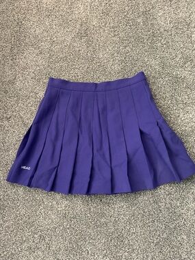 HEAD Purple Pleated tennis/gulf Skirt